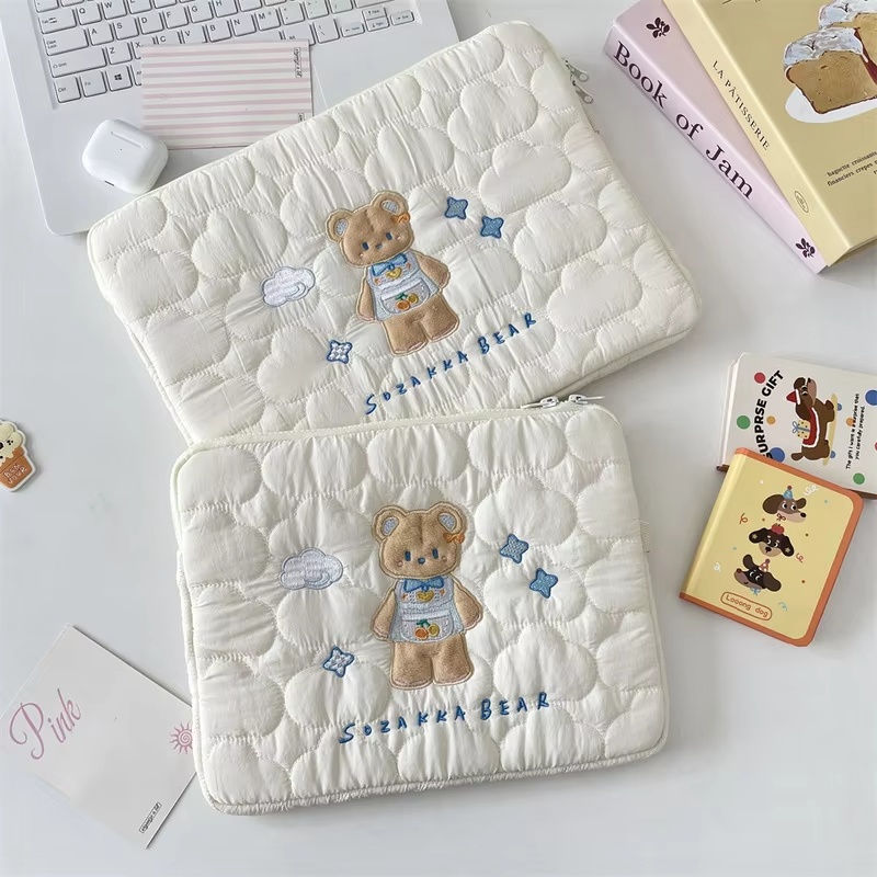 Embroidery Journal Book - Bolsa suave para ordenador portátil con