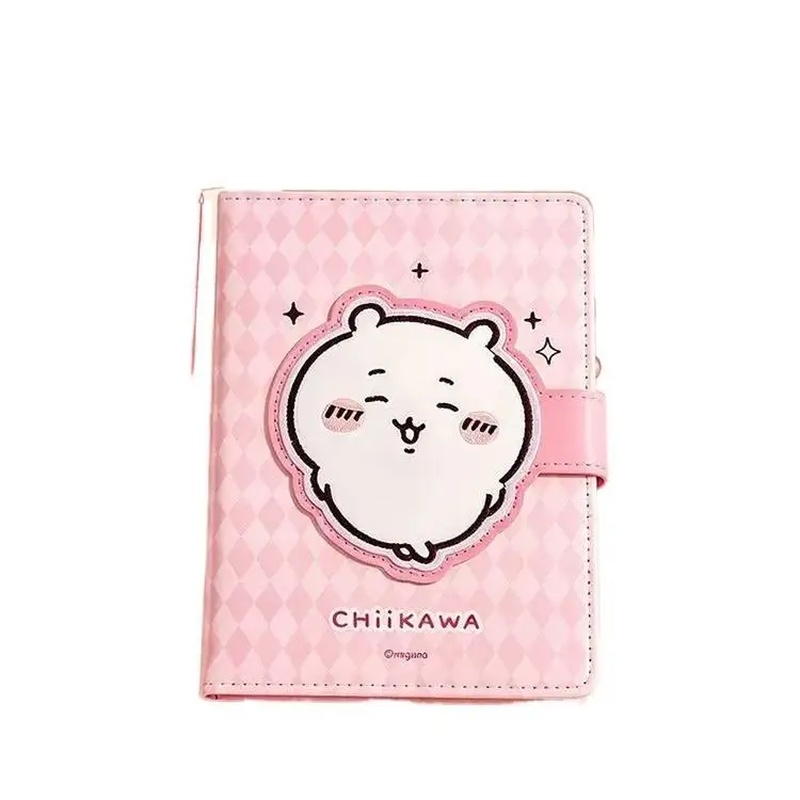 Embroidery Journal Book - Cuaderno con cierre magnético Chiikawa Hachiware,