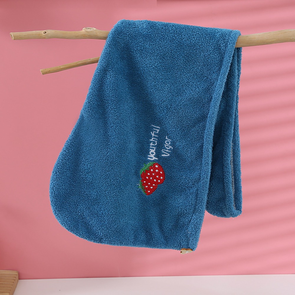 Embroidery Towel - Gorro de Secado Rápido Súper Absorbente