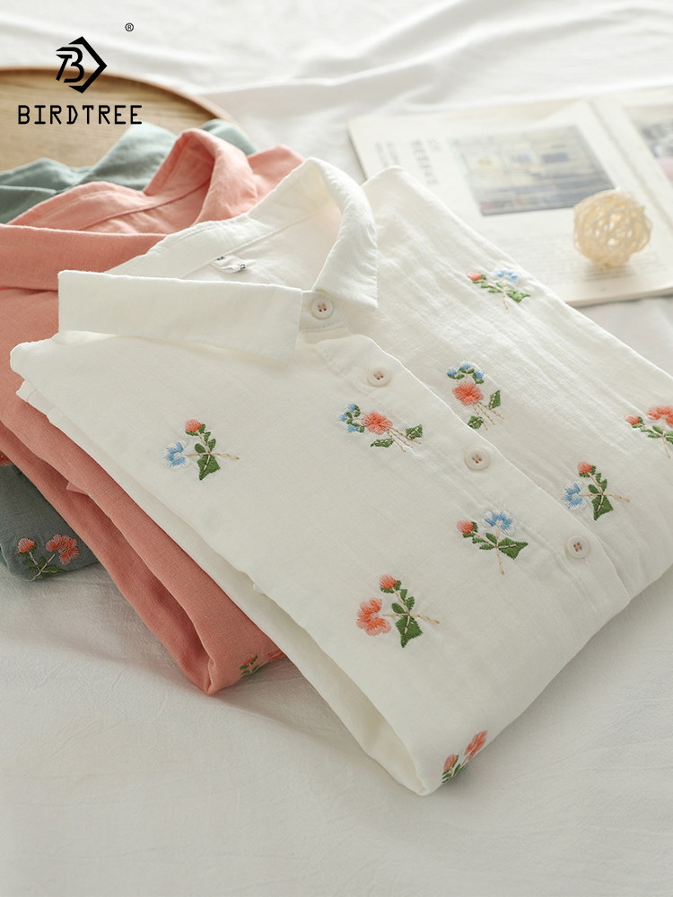 Embroidery Thread Yarn - Nueva camisa de manga 3/4 de