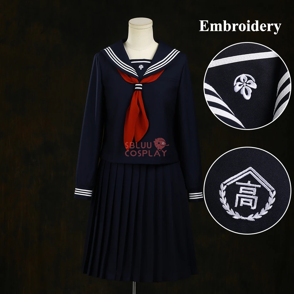 Embroidery Uniform - SBluuCosplay Shimizu Hinako disfraz de Cosplay