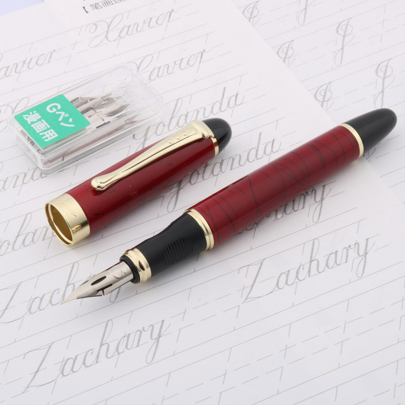 Zebra Pen Sarasa - Pluma estilográfica Jinhao 450 de lujo,