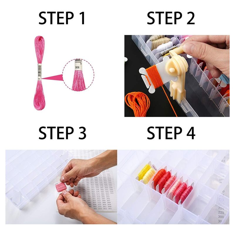 Caja Organizadora PORK-Floss c - Embroidery Removal Tool reseña y precio
