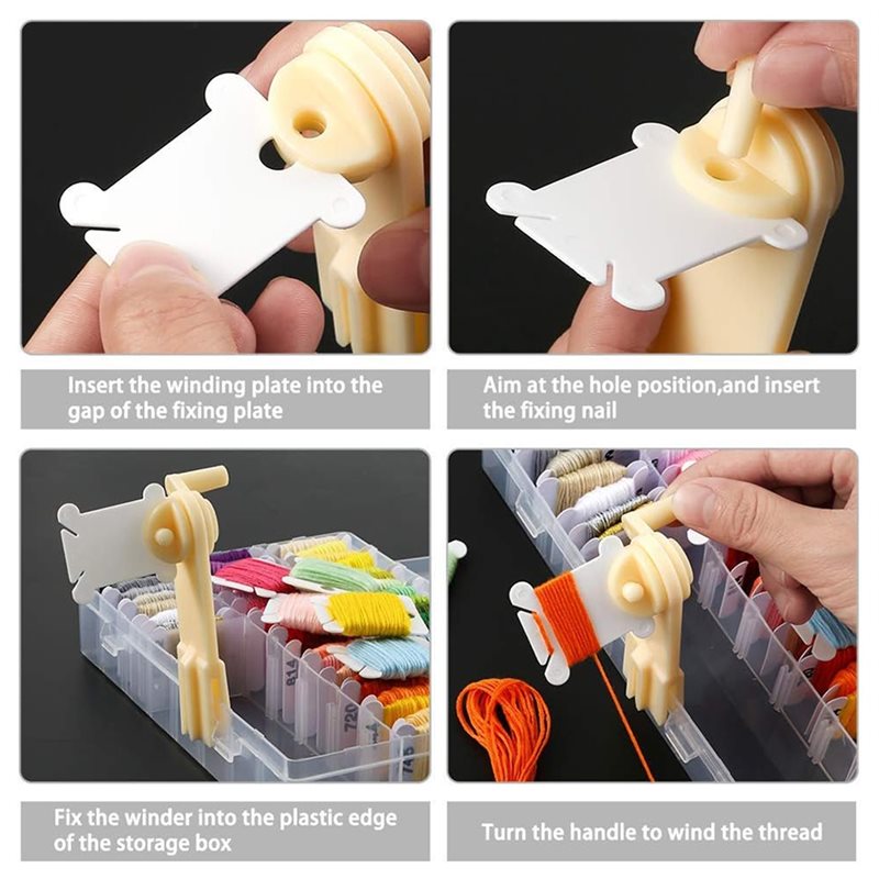Caja Organizadora PORK-Floss c - Embroidery Removal Tool reseña y precio