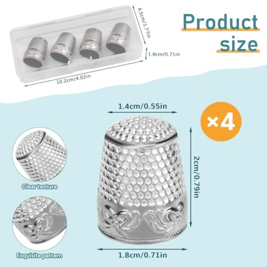 ZMAAGG Dedales para Coser a Ma - Embroidery Quilting reseña y precio