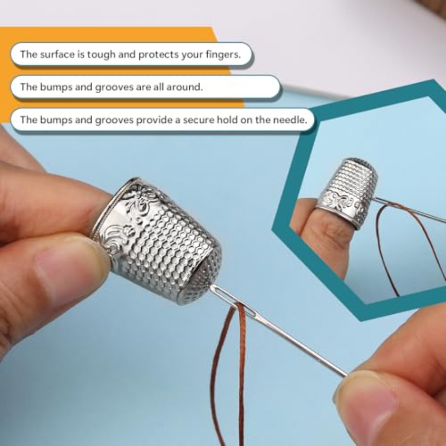 ZMAAGG Dedales para Coser a Ma - Embroidery Quilting reseña y precio