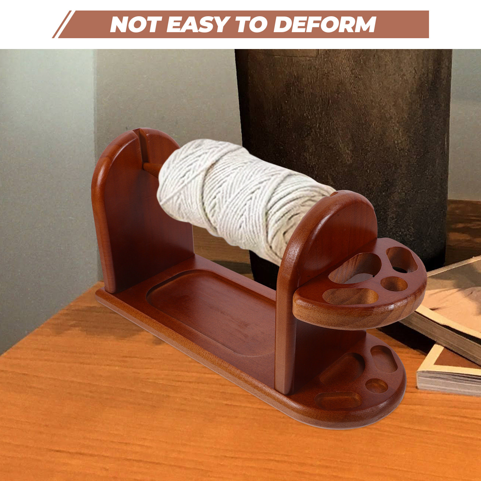 Soporte de Madera Resistente p - Embroidery Thread Yarn reseña y precio