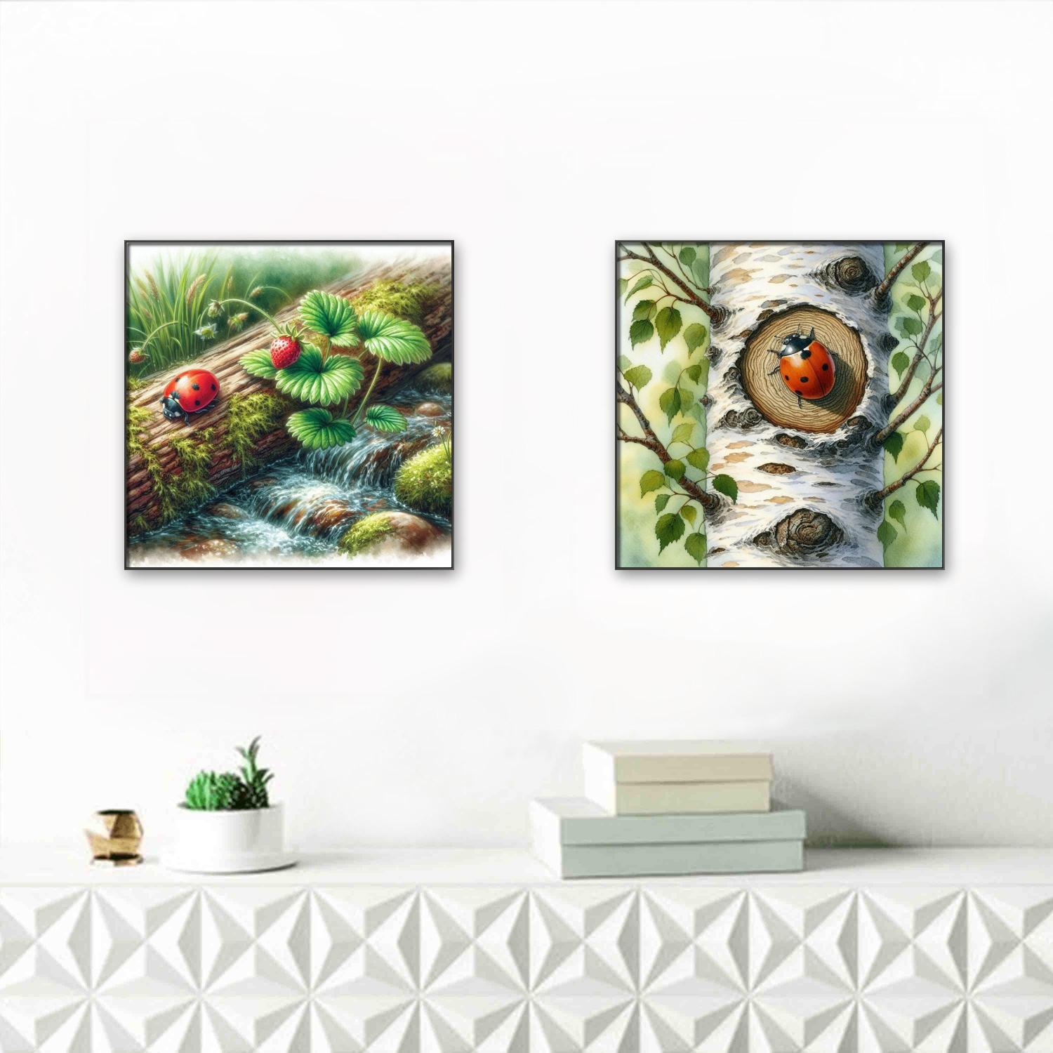 Nuevo Kit de Pintura de Diaman - Embroidery Lady Bug reseña y precio
