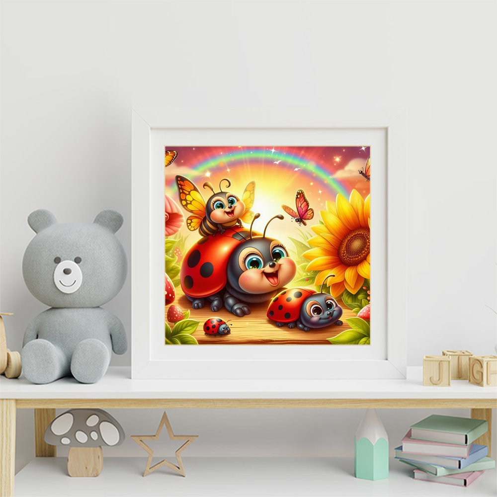 Mosaico de Diamantes Evershine - Embroidery Lady Bug reseña y precio