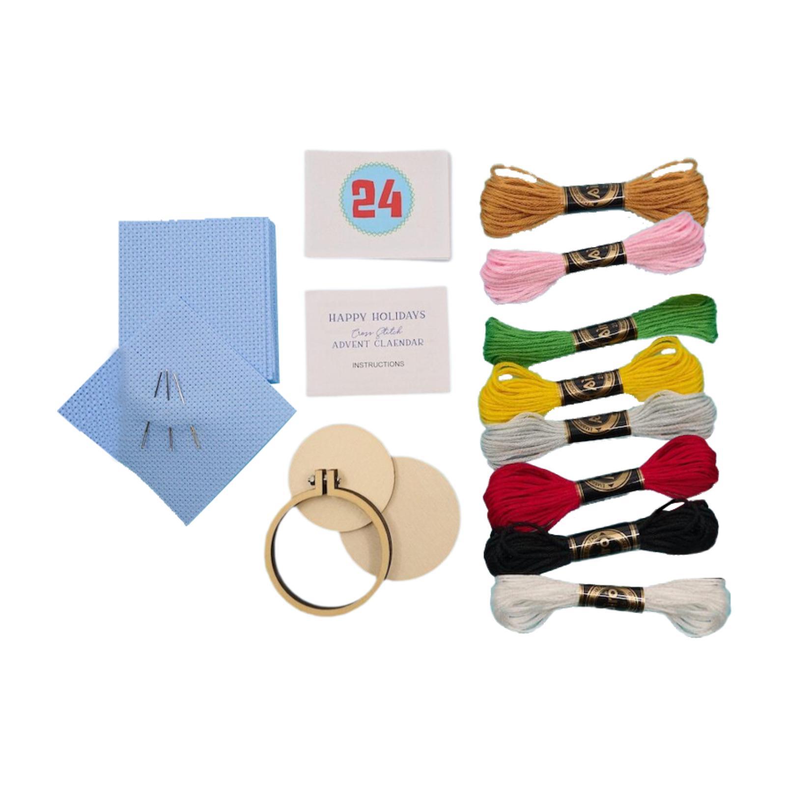 Kit de puntada navideña, calen - Embroidery Xmas Tree reseña y precio