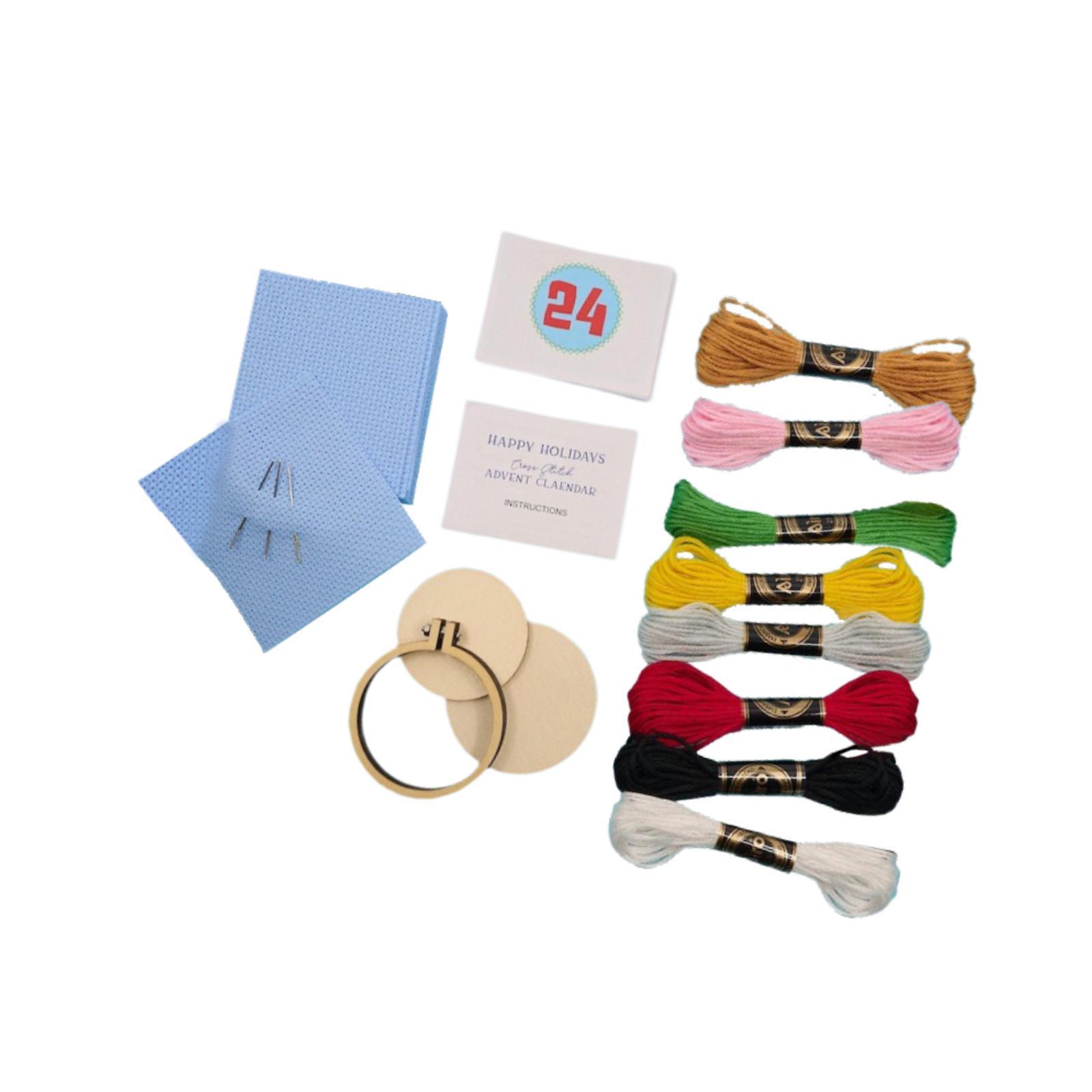 Kit de puntada navideña, calen - Embroidery Xmas Tree reseña y precio