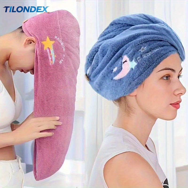 TILONDEX Gorro de Toalla para  - Embroidery Towel reseña y precio