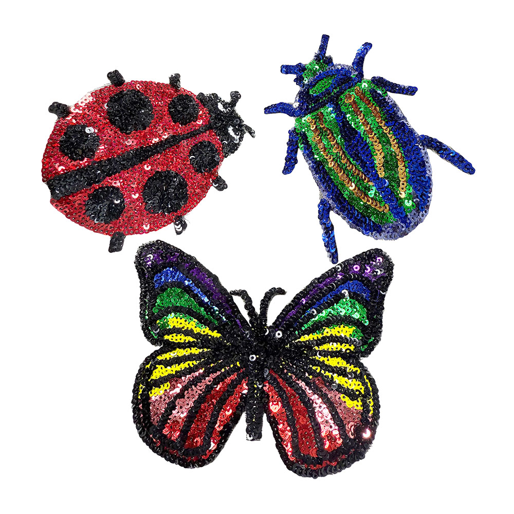 Parche bordado de lentejuelas  - Embroidery Lady Bug reseña y precio
