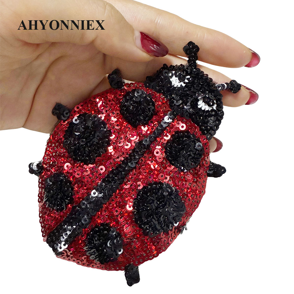 Parche bordado de lentejuelas  - Embroidery Lady Bug reseña y precio