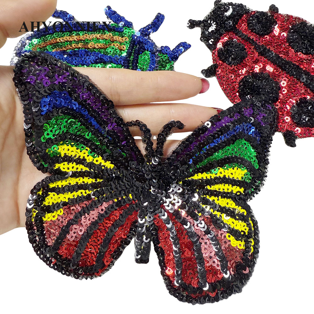 Parche bordado de lentejuelas  - Embroidery Lady Bug reseña y precio