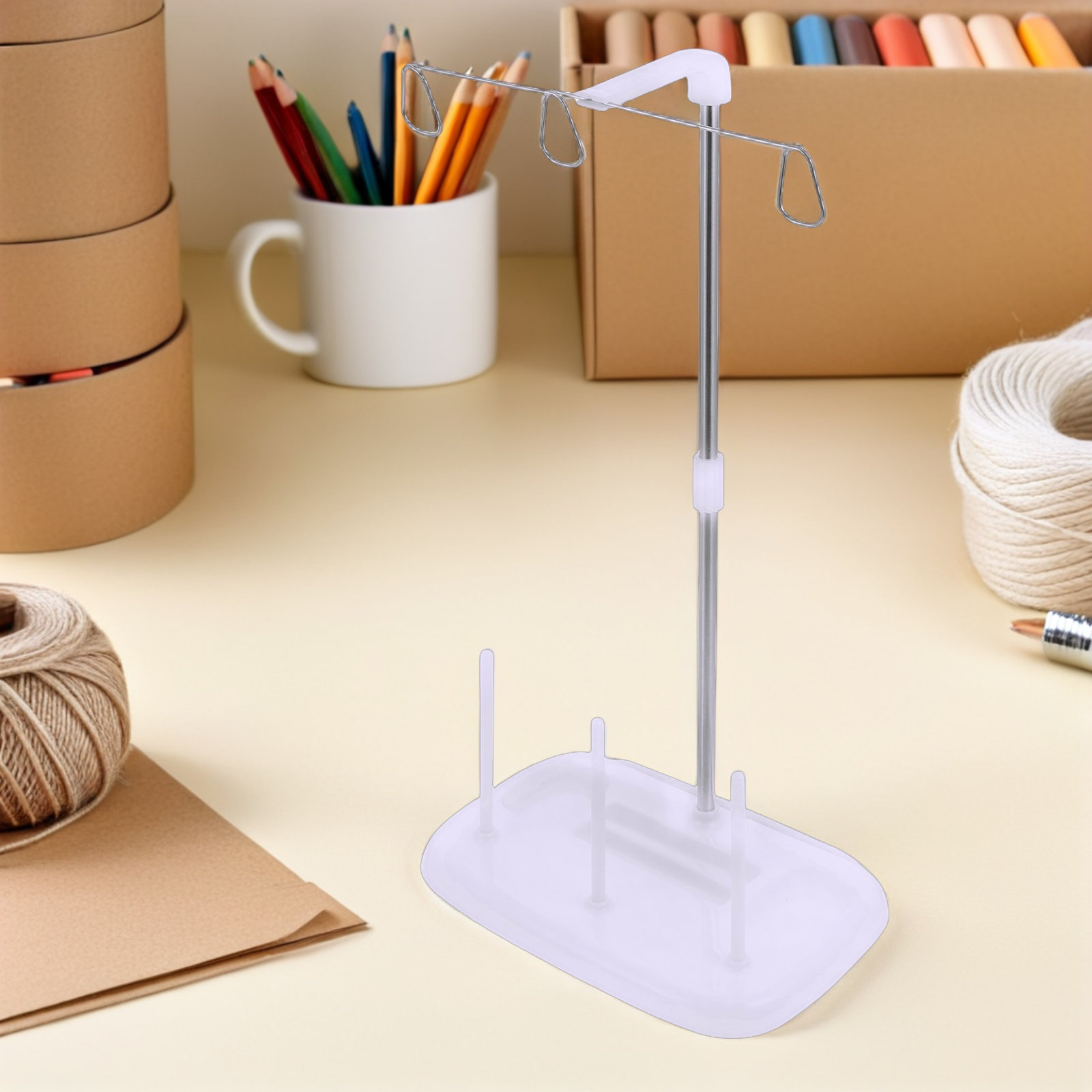 Soporte para hilo en cono (2 u - Embroidery Thread Yarn reseña y precio