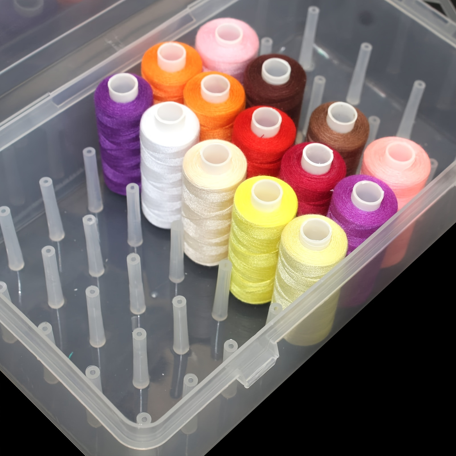Caja de Almacenamiento de Hilo - Embroidery Quilting reseña y precio