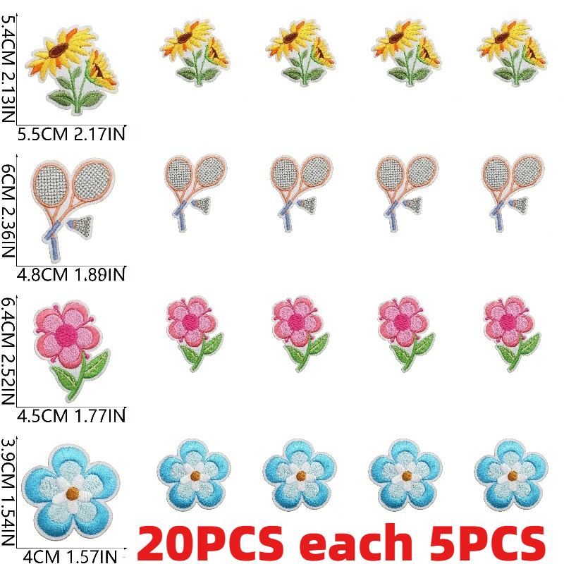 10/20PCS a granel, Parches dec - Embroidery Lady Bug reseña y precio