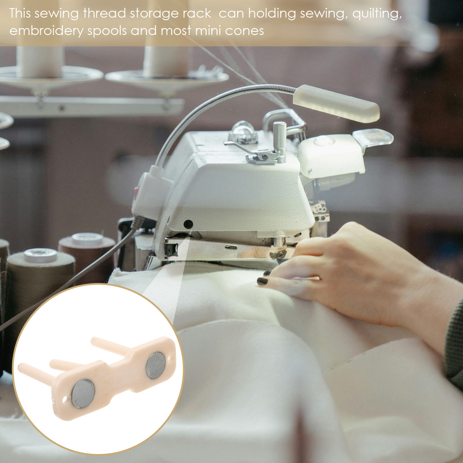 Estante de hilo de plástico, s - Embroidery Quilting reseña y precio