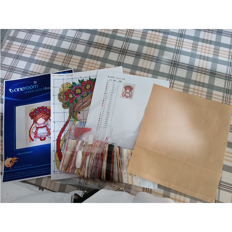 Kit de punto de cruz de mariqu - Embroidery Lady Bug reseña y precio