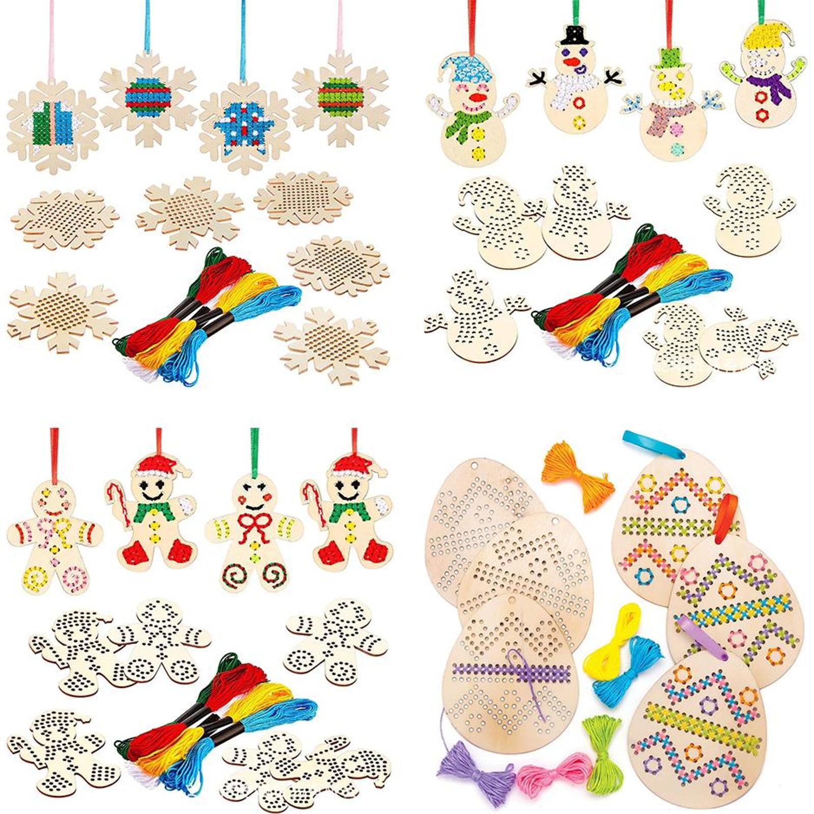 Colgante de Punto de Cruz con  - Embroidery Xmas Tree reseña y precio