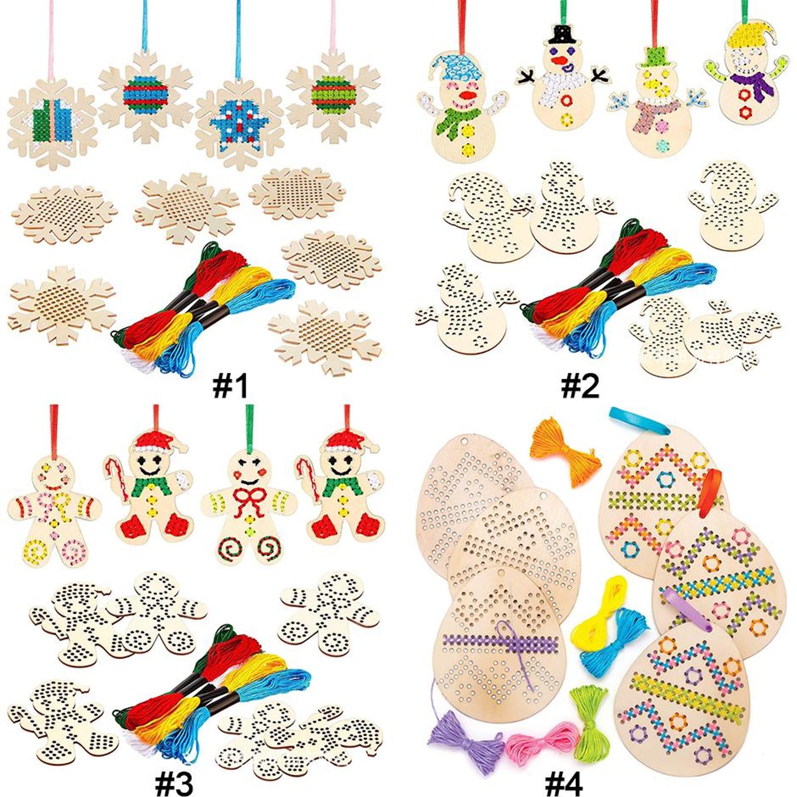 Colgante de Punto de Cruz con  - Embroidery Xmas Tree reseña y precio