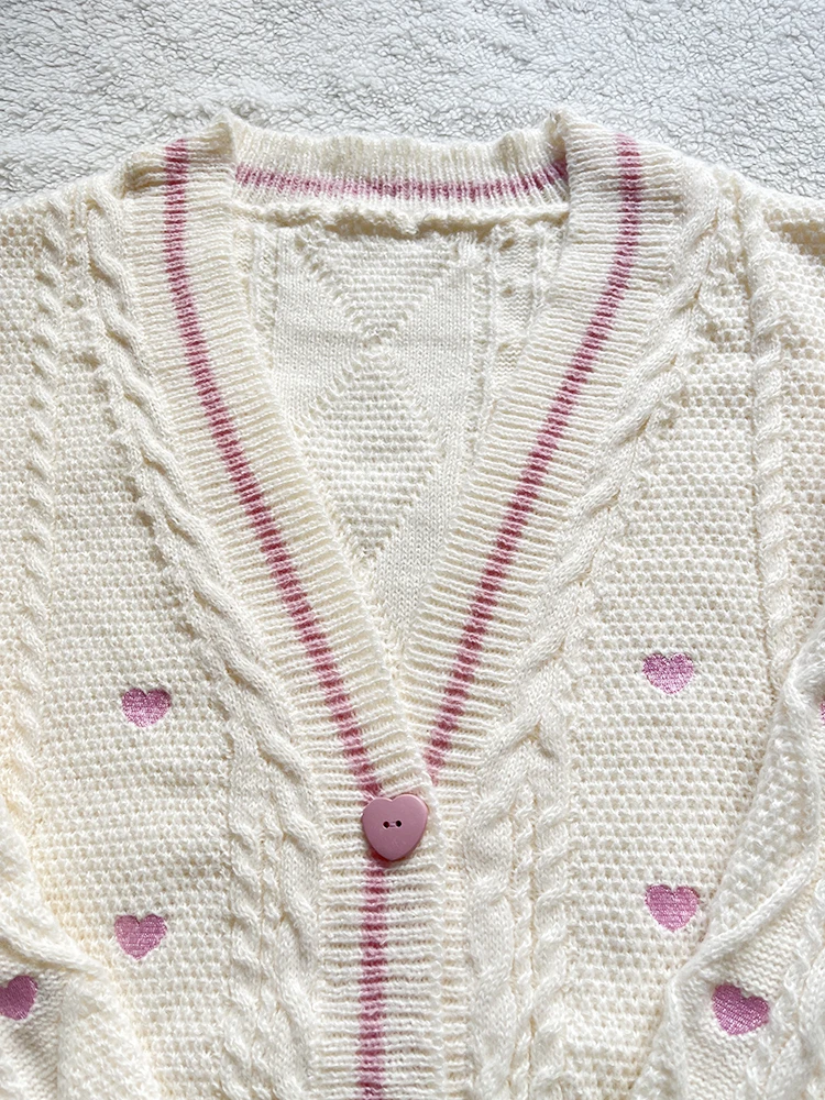 Cárdigan para amantes con parc - Embroidery Thread Yarn reseña y precio