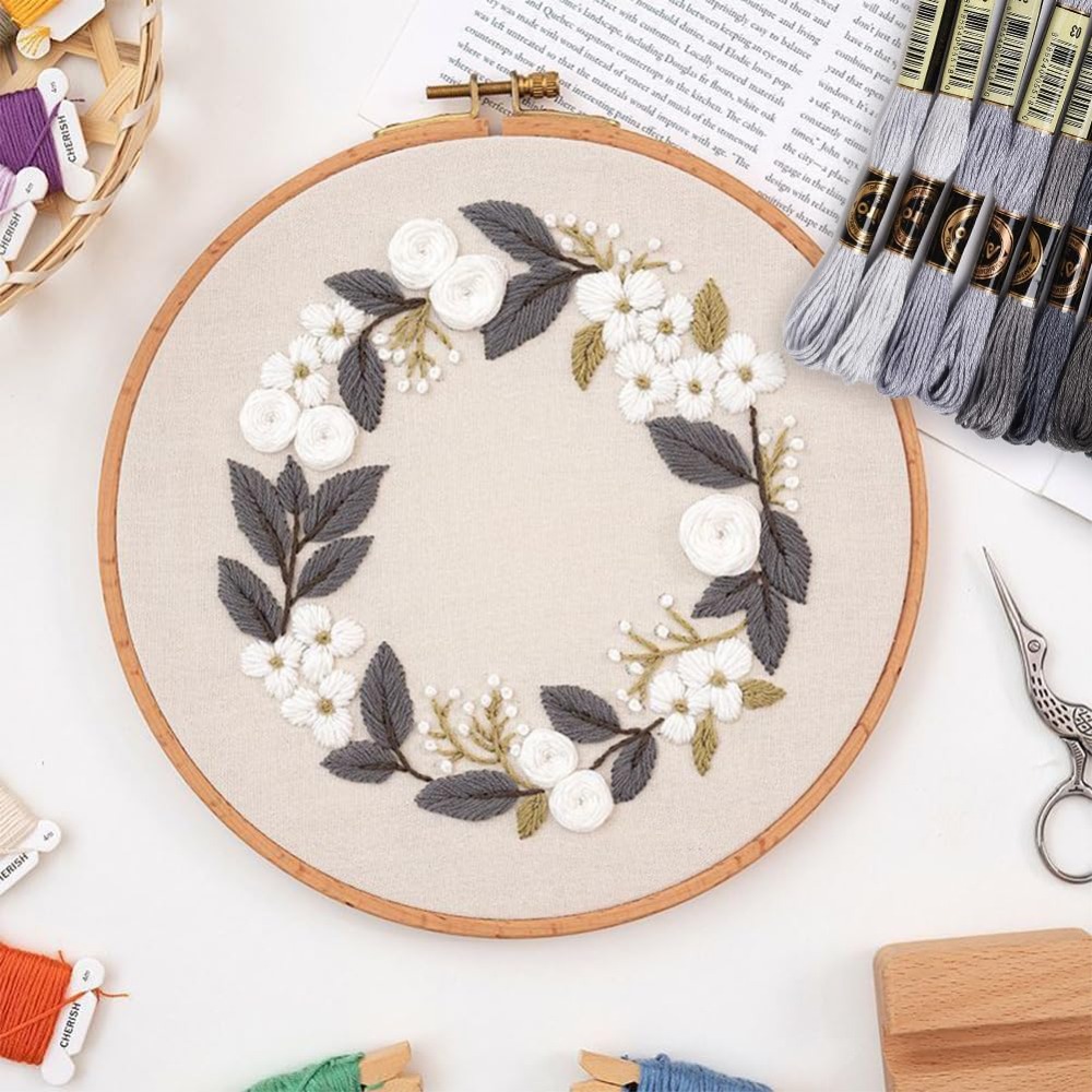 8 ovillos, 70 yardas, pulseras - Embroidery Thread Yarn reseña y precio