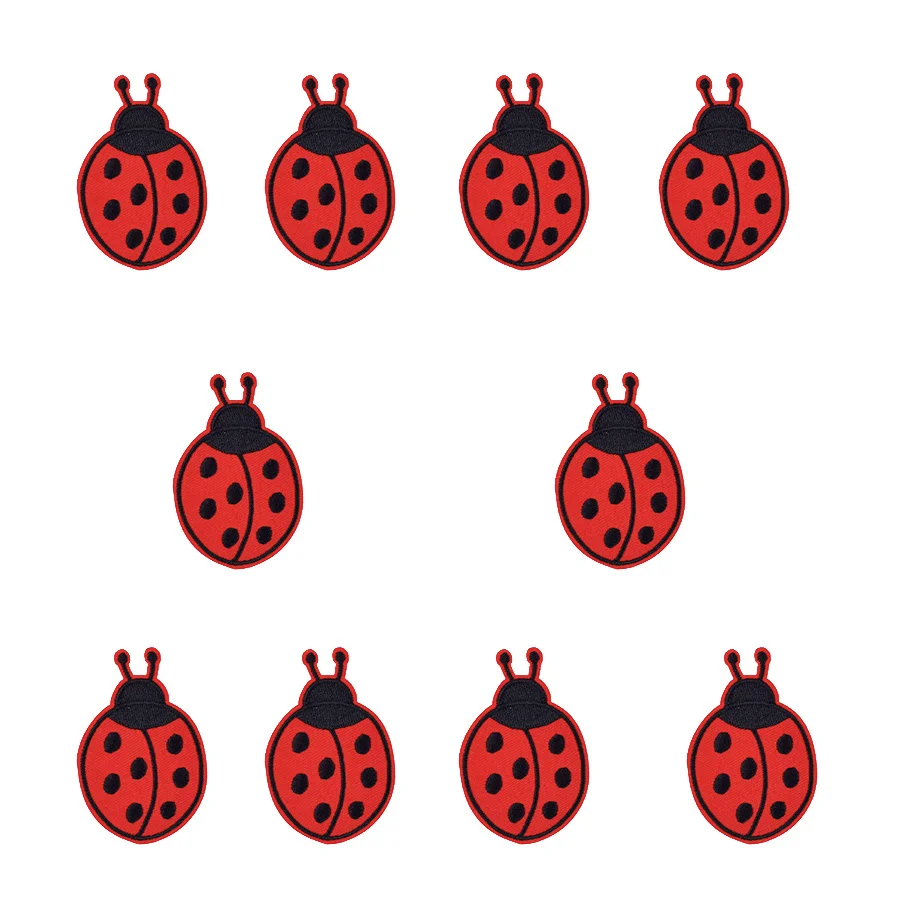 Parches para ropa, apliques pa - Embroidery Lady Bug reseña y precio