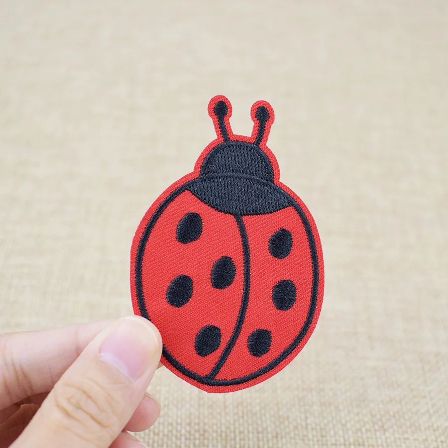 Parches para ropa, apliques pa - Embroidery Lady Bug reseña y precio