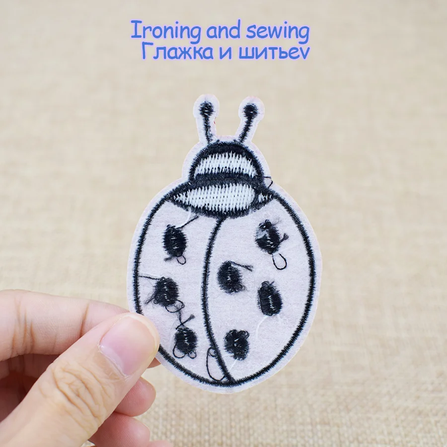 Parches para ropa, apliques pa - Embroidery Lady Bug reseña y precio