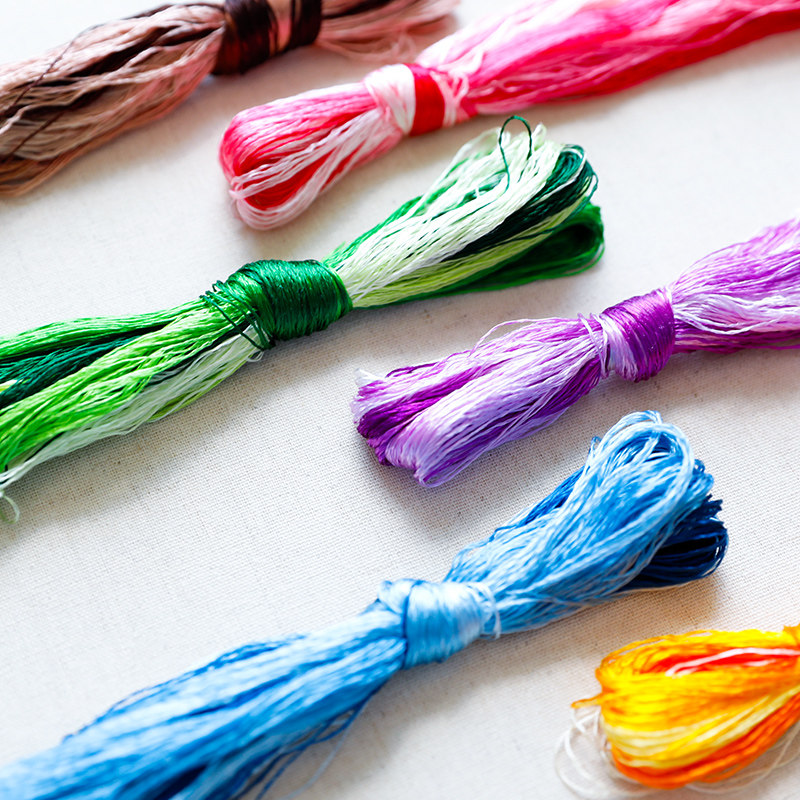 Hilo de Seda para Bordado de S - Embroidery Thread Yarn reseña y precio