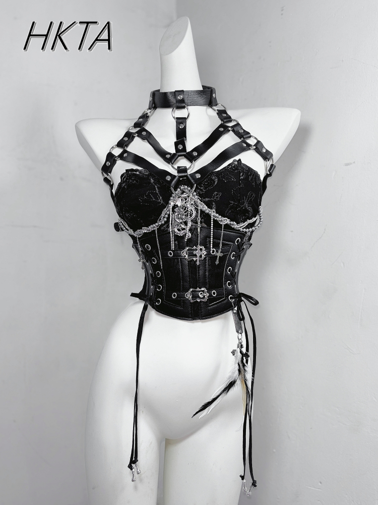 Top de tubo bordado con plumas - Embroidery Gothic reseña y precio