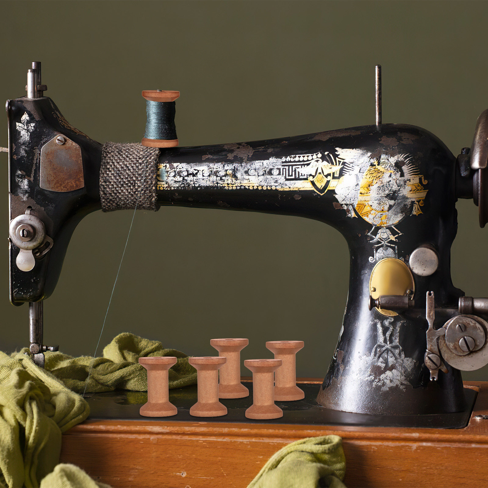 20 Bobinas de Hilo de Madera N - Embroidery Thread Yarn reseña y precio