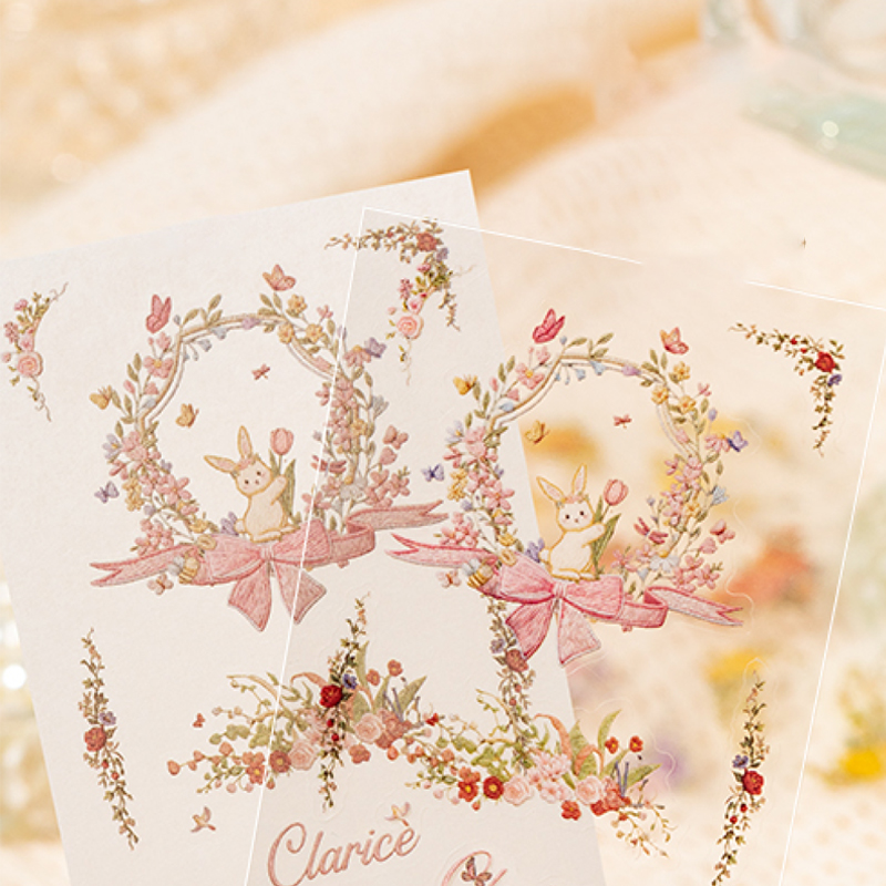 Mr.Paper 20 piezas de pegatina - Embroidery Journal Book reseña y precio