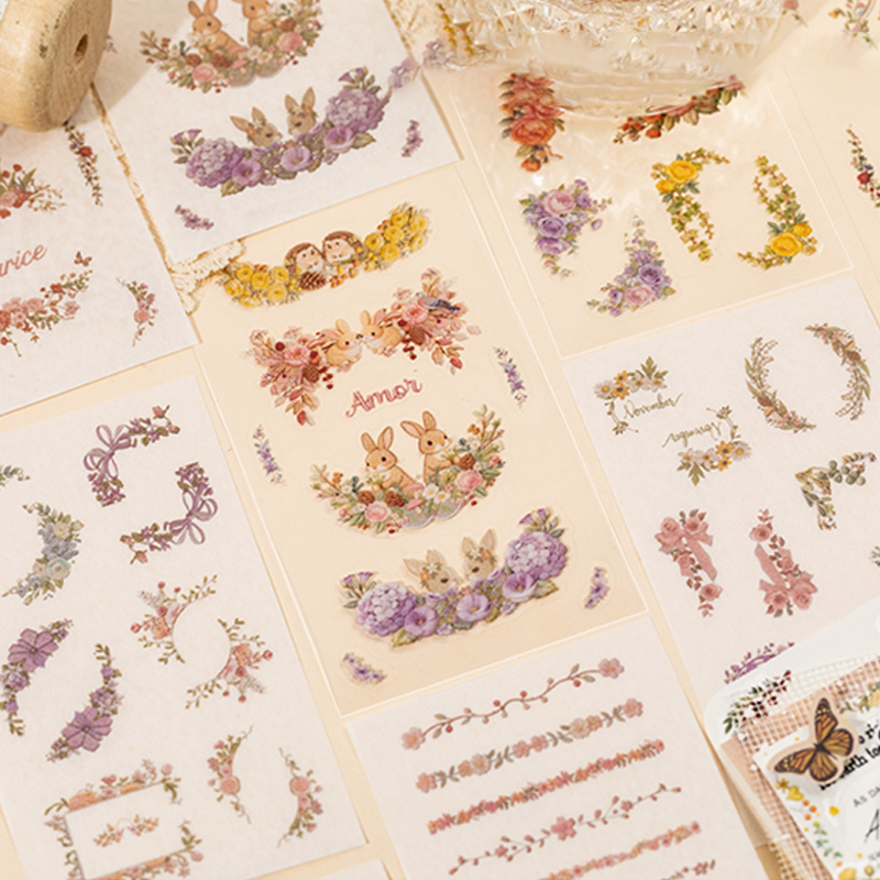 Mr.Paper 20 piezas de pegatina - Embroidery Journal Book reseña y precio