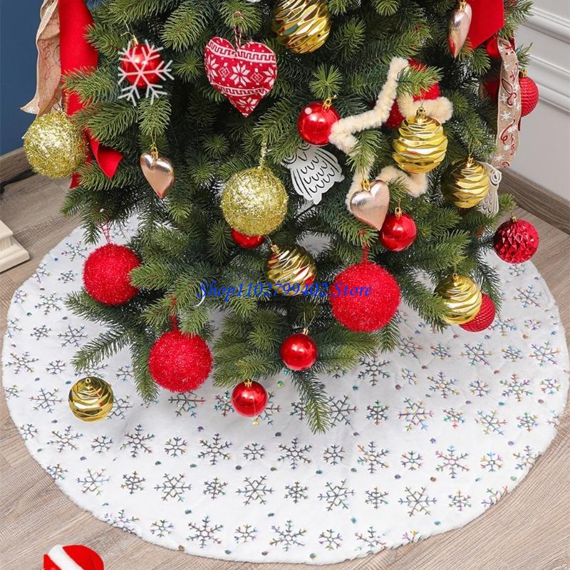 547f adorno falda árbol navida - Embroidery Xmas Tree reseña y precio
