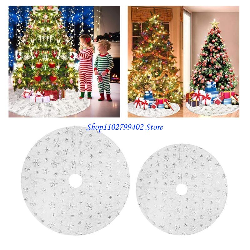 547f adorno falda árbol navida - Embroidery Xmas Tree reseña y precio