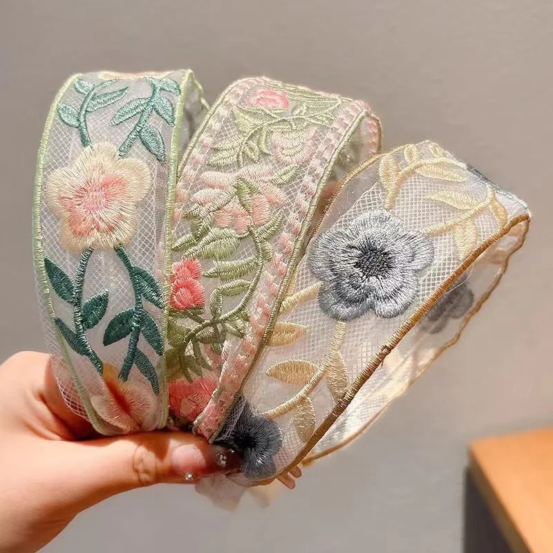 1/3 diadema elegante de gasa c - Embroidery Hoop reseña y precio