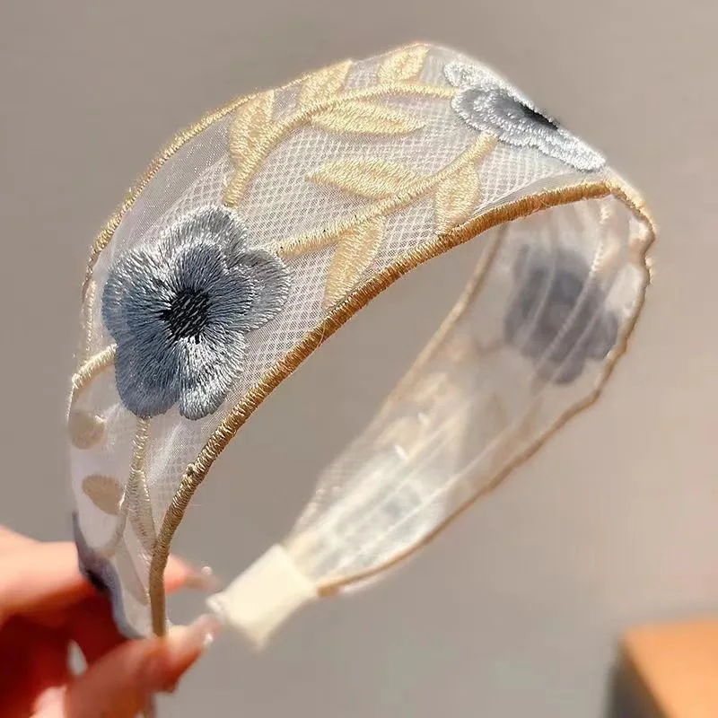 1/3 diadema elegante de gasa c - Embroidery Hoop reseña y precio