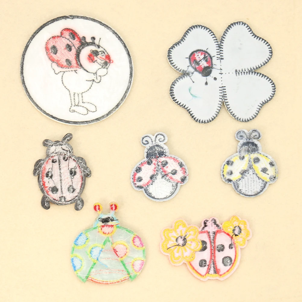 Calcomanías de ropa bordadas d - Embroidery Lady Bug reseña y precio