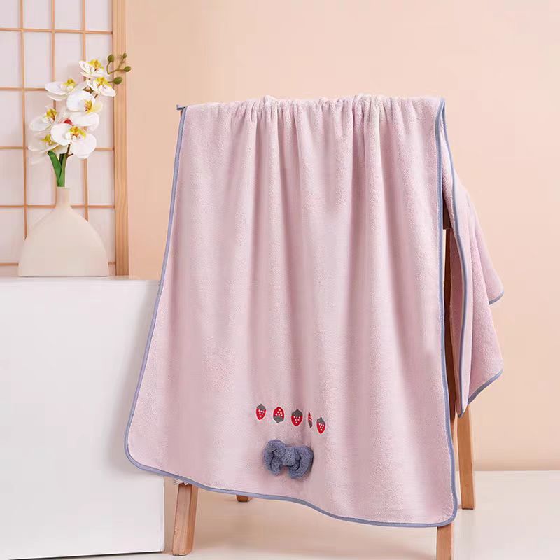 Toalla de baño de 310g, nueva, - Embroidery Towel reseña y precio