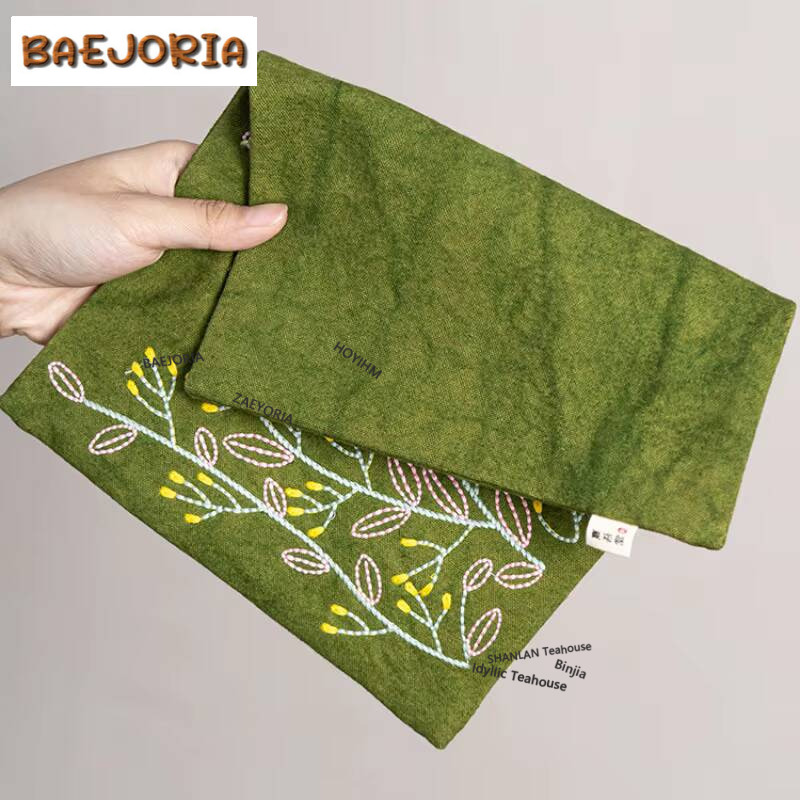 Paño de Té de Lona Bordado a M - Embroidery Towel reseña y precio