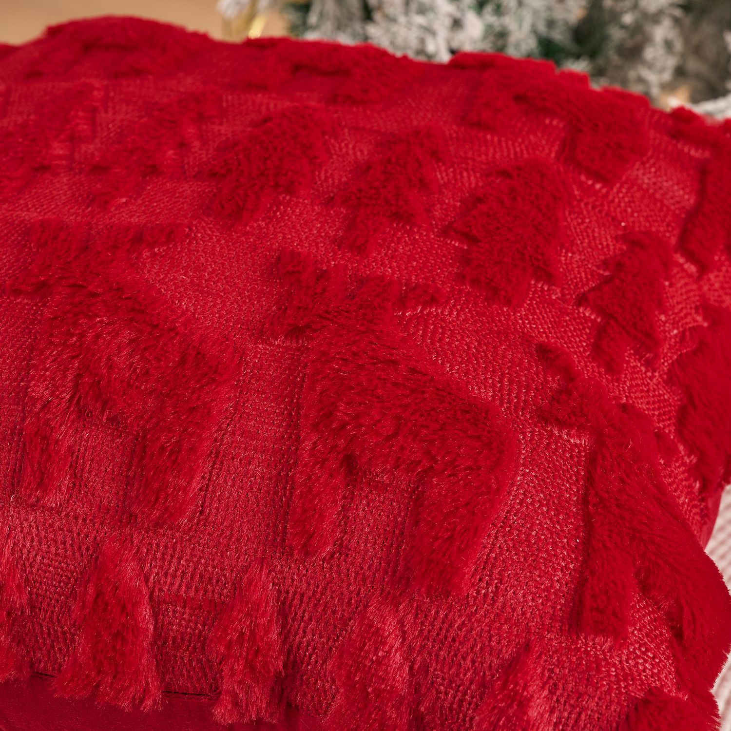 Juego de funda de almohada de  - Embroidery Xmas Tree reseña y precio