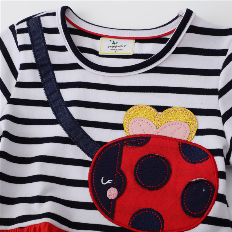 Jumping Meters-vestidos bordad - Embroidery Lady Bug reseña y precio