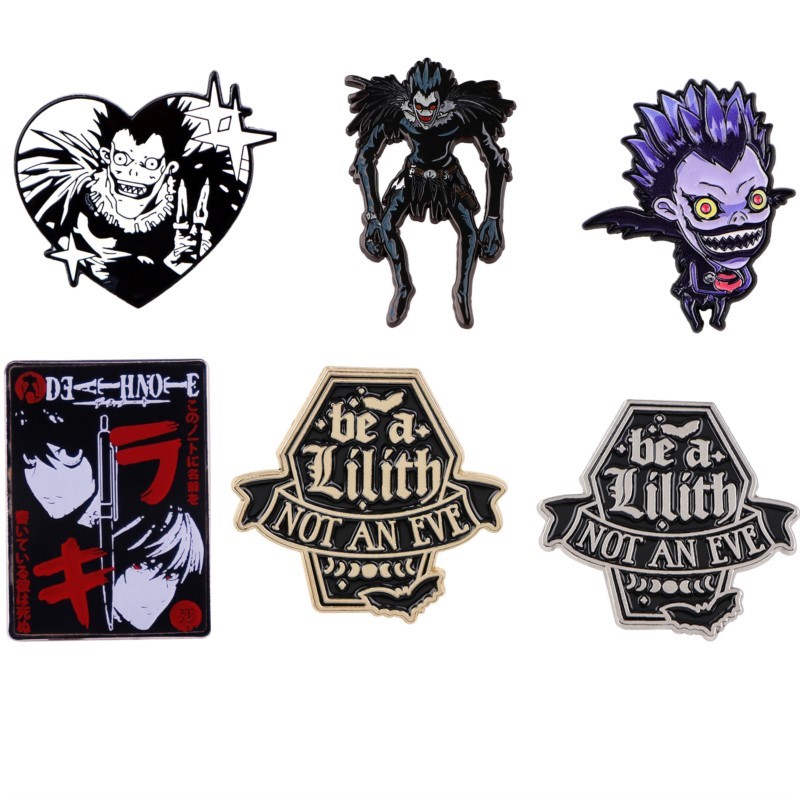 Pins de esmalte de dibujos ani - Embroidery Gothic reseña y precio