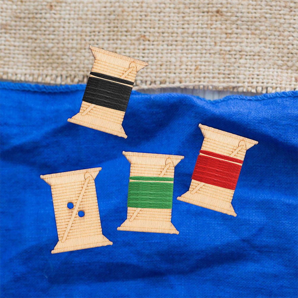 100 Bobinas de Madera para Hil - Embroidery Thread Yarn reseña y precio