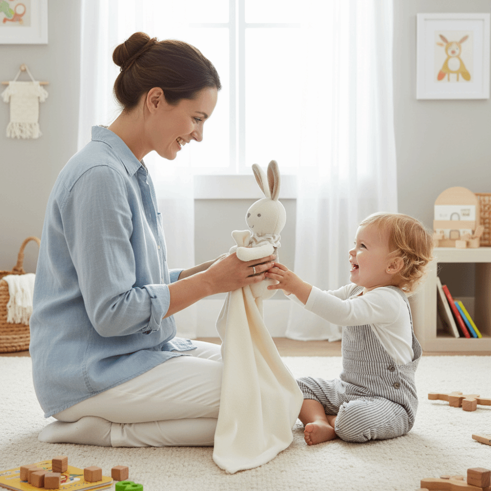 Manta Cuadrada para Bebé con D - Embroidery Towel reseña y precio